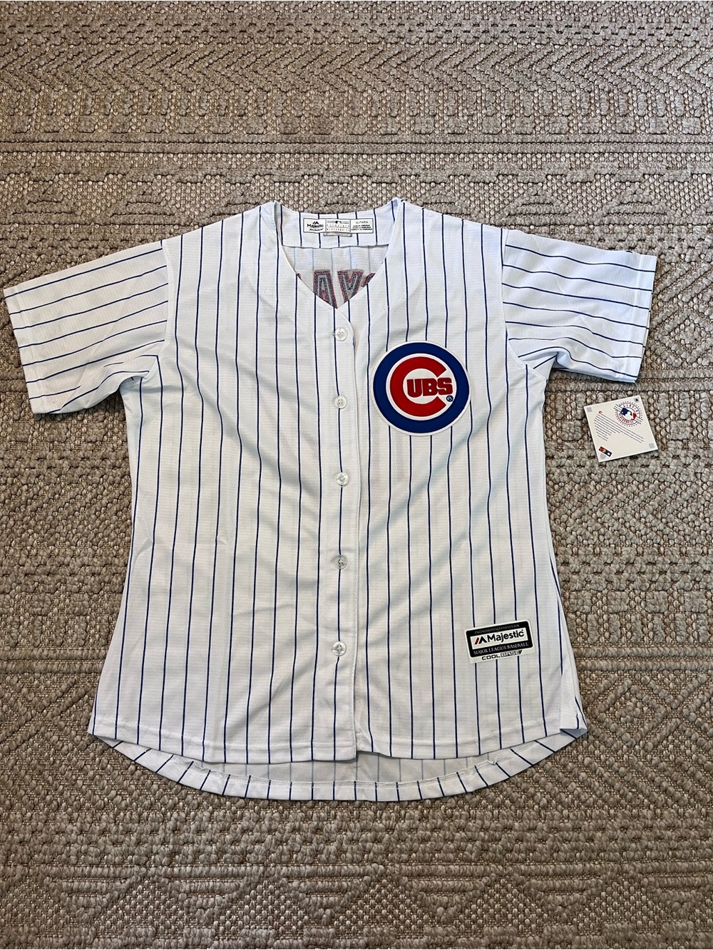 NEW Bryant 17 Majestic Cubs Jersey
